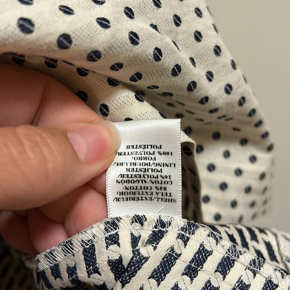 Anne Taylor Drop Waist Polkas Dot, Size 12 - Picture 8 of 8